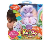 Opakowanie Kulisie - plusz interaktywny tęczowy Królik