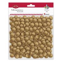 Opakowanie Kulki styropianowe mix złote 20g