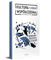 Okładka książki Kultura współczesna 1/2024