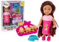 Opakowanie Laleczka mini z pieskami