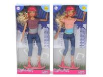 Opakowanie Lalka 29cm na deskorolce mix