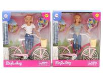 Opakowanie Lalka 29cm z rowerem