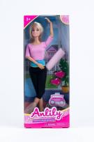 Opakowanie Lalka Anlily ćwicząca jogę 30cm
