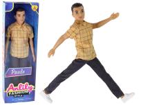 Opakowanie Lalka chłopak koszula brązowe włosy