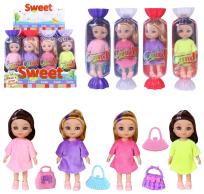 Opakowanie Lalka dziewczynka w cukierku 16cm