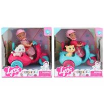 Opakowanie Lalka na skuterze ze zwierzątkami MIX