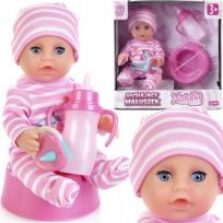 Opakowanie Lalka Natalia siusiający maluszek 17 cm