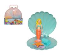 Opakowanie Lalka syrenka w torebce muszli