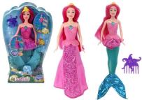 Opakowanie Lalka syrenka z magiczną sukienką