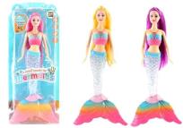 Opakowanie Lalka Syrenka ze świecącym ogonem mix