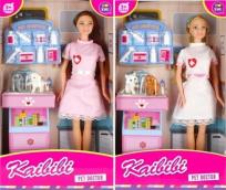 Opakowanie Lalka weterynarz z akcesoriami 29cm mix