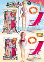 Opakowanie Lalka z akcesoriami plażowymi