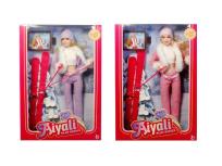 Opakowanie Lalka z nartami i łyżwami MIX