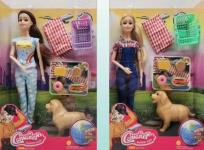 Opakowanie Lalka z psem - piknik MIX