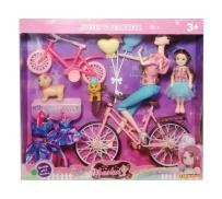 Opakowanie Lalka z rowerem i akcesoriami