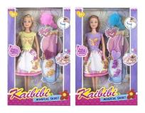 Opakowanie Lalka z sukienką do malowania mix