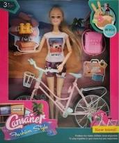 Opakowanie Lalka zestaw z rowerem