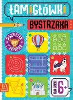 Okładka książki Łamigłówki bystrzaka. Książeczka z małpką