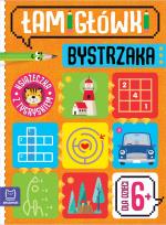 Okładka książki Łamigłówki bystrzaka. Książeczka z tygryskiem