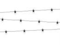 Opakowanie Lampki dekoracyjne LED czarne 5m