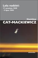 Okładka książki Lata nadziei: 17 września 1939 - 5 lipca 1945