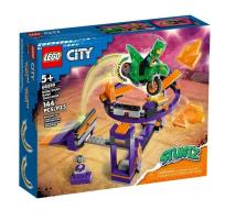 Opakowanie Lego CITY 60359 Wyzwanie kaskaderskie - rampa z kołem do przeskakiwania