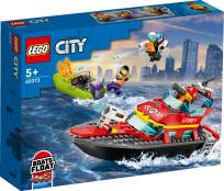Opakowanie Lego CITY 60373 Łódź strażacka