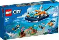 Opakowanie Lego CITY 60377 Łódź do nurkowania badacza