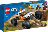 Opakowanie Lego CITY 60387 Przygody samochodem terenowym z napędem 4x4