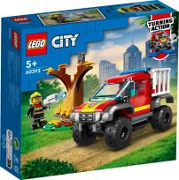 Opakowanie Lego CITY 60393 Wóz strażacki 4x4 misja ratunkowa