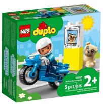 Okładka książki Lego DUPLO 10967 Motocykl policyjny