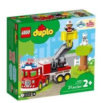 Okładka książki Lego DUPLO 10969 Wóz strażacki