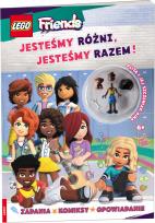 Okładka książki LEGO Friends Jesteśmy różni, jesteśmy razem!