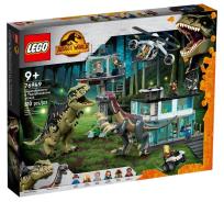 Opakowanie Lego JURASSIC WORLD 76949 Atak giganotozaura i terizinozaura