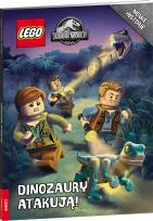 Okładka książki Lego Jurassic World Dinozaury atakują! LNR-6202