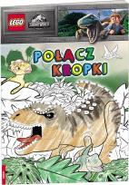 Okładka książki LEGO Jurassic World Połącz kropki SCPS-6201