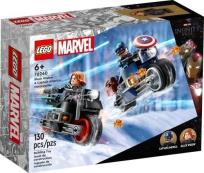 Opakowanie Lego MARVEL 76260 (4szt) Motocykle Czarnej Wdowy