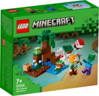 Opakowanie Lego MINECRAFT 21240 Przygoda na mokradłach