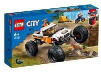 Opakowanie LEGO(R) CITY 60387 (4szt) Przygody samochodem terenowym z napędem 4x4