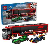 Opakowanie LEGO(R) CITY 60445 Ciężarówka z bolidami RB20 i AMR2