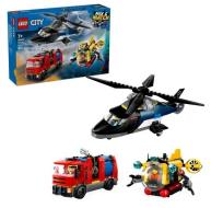 Opakowanie LEGO(R) CITY 60462 Zestaw z helikopterem, wozem ...