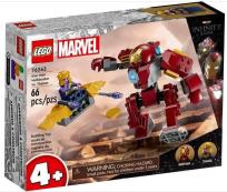 Opakowanie LEGO(R) MARVEL 76263 (4szt) Hulkbuster Iron Mana ...