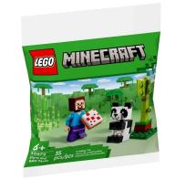 Opakowanie LEGO(R) MINECRAFT 30672 Steve i mala panda