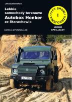 Okładka książki Lekkie samochody terenoweAutobox Honker zeStarachowic (numer specjalny)