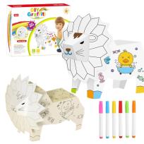 Opakowanie Lew kartonowy do malowania