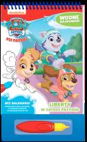 Okładka książki Liberty w zatoce przygód. Psi Patrol. Wodne kolorowanie