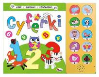 Okładka książki Liczę słucham powtarzam CYFERKI