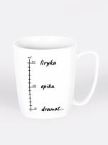 Opakowanie Liryka epika dramat kubek