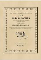 Okładka książki List do Pana Daciera