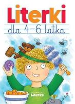 Okładka książki Literki dla 4-6 latka